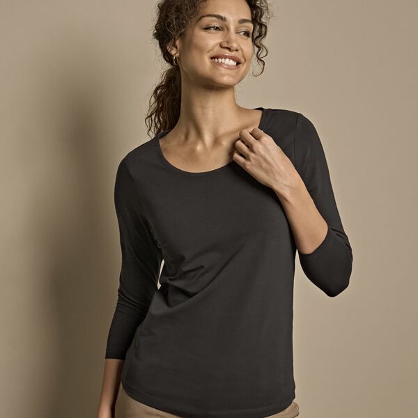 Tee Jays Ladies Stretch 3/4 Sleeve T-Shirt Thumbnail