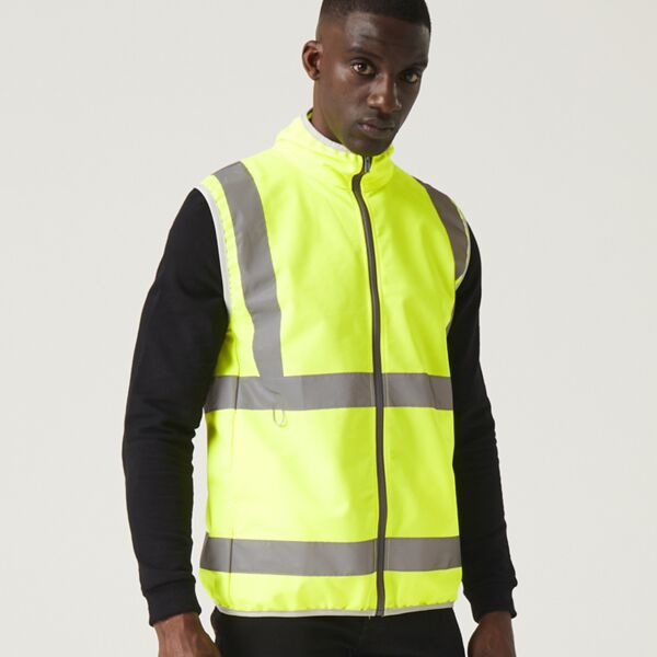 Regatta High Visibility Pro Full Zip Gilet Thumbnail