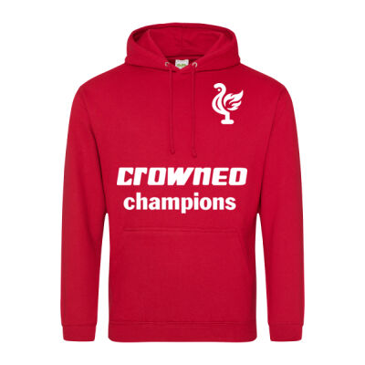 Retro Crowned Champions Adult Hoodie Thumbnail