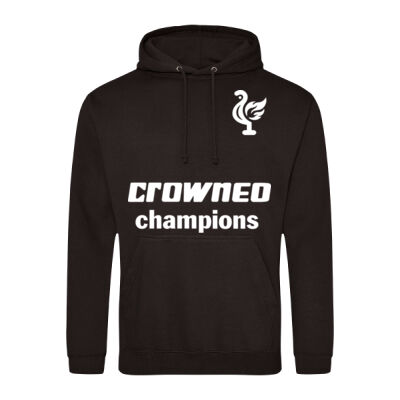 Retro Crowned Champions Adult Hoodie Thumbnail
