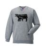 Russell Schoolgear Kids V Neck Sweatshirt Thumbnail