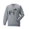 Russell Schoolgear Kids V Neck Sweatshirt Thumbnail