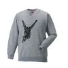 Russell Schoolgear Kids V Neck Sweatshirt Thumbnail