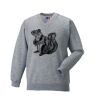 Russell Schoolgear Kids V Neck Sweatshirt Thumbnail