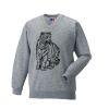 Russell Schoolgear Kids V Neck Sweatshirt Thumbnail