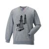 Russell Schoolgear Kids V Neck Sweatshirt Thumbnail