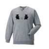 Russell Schoolgear Kids V Neck Sweatshirt Thumbnail