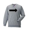 Russell Schoolgear Kids V Neck Sweatshirt Thumbnail