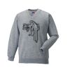 Russell Schoolgear Kids V Neck Sweatshirt Thumbnail