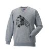 Russell Schoolgear Kids V Neck Sweatshirt Thumbnail