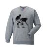 Russell Schoolgear Kids V Neck Sweatshirt Thumbnail