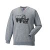 Russell Schoolgear Kids V Neck Sweatshirt Thumbnail