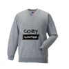 Russell Schoolgear Kids V Neck Sweatshirt Thumbnail