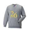 Russell Schoolgear Kids V Neck Sweatshirt Thumbnail