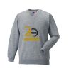 Russell Schoolgear Kids V Neck Sweatshirt Thumbnail