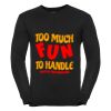 Russell Athletic Collection Cotton Acrylic V Neck Sweater Thumbnail